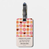 Elmo Pom-Pom Muster Gepäckanhänger (Rückseite vertikal)