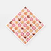 Elmo Pom-Pom Muster Serviette (Ecke)