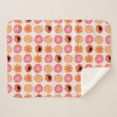 Elmo Pom-Pom Muster Sherpadecke (Vorderseite (Horizontal))