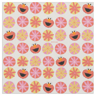 Elmo Pom-Pom Muster Stoff