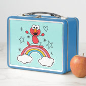 Elmo Rainbow Doodley Graphic Metall Brotdose (Beispiel)
