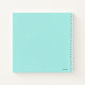 Elmo Rainbow Doodley Graphic Notizblock (Rückseite)