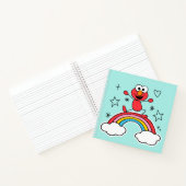 Elmo Rainbow Doodley Graphic Notizblock (Innenseite)