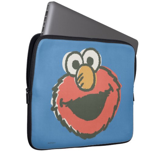 Elmo Retro Laptopschutzhülle (Vorne Rechts)