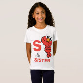 Elmo | S ist für Sister T-Shirt (Vorne ganz)