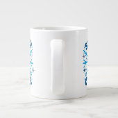 Elmo Schnee Cute Jumbo-Tasse (Rückseite)