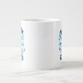 Elmo Schnee Cute Jumbo-Tasse (Vorderseite)