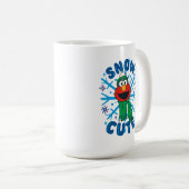 Elmo Schnee Cute Kaffeetasse (VorderseiteRechts)