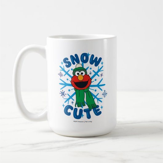 Elmo Schnee Cute Kaffeetasse (Links)