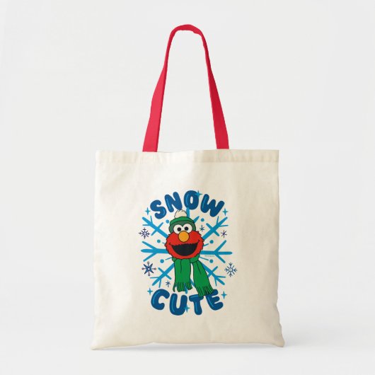 Elmo Schnee Cute Tragetasche (Vorne)