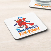 Elmo | Schrecklicher Spaß und Furcht Getränkeuntersetzer (Linke Seite)