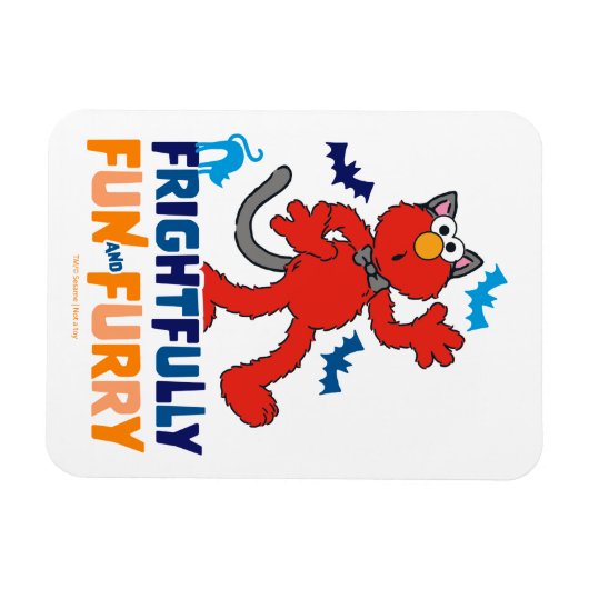 Elmo | Schrecklicher Spaß und Furcht Magnet (Horizontal)