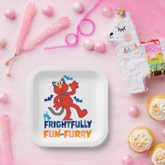 Elmo | Schrecklicher Spaß und Furcht Pappteller (Party)