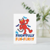 Elmo | Schrecklicher Spaß und Furcht Postkarte (Stehend Vorderseite)