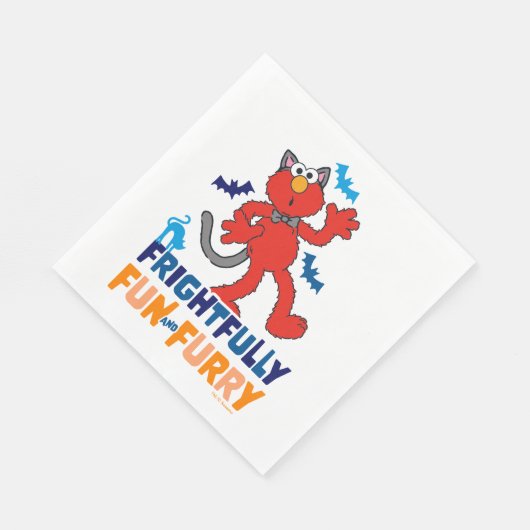 Elmo | Schrecklicher Spaß und Furcht Serviette (Ecke)