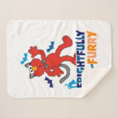 Elmo | Schrecklicher Spaß und Furcht Sherpadecke (Vorderseite (Horizontal))