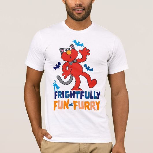 Elmo | Schrecklicher Spaß und Furcht T-Shirt (Vorderseite)
