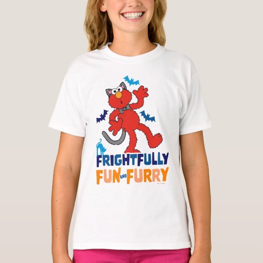 Elmo | Schrecklicher Spaß und Furcht T-Shirt (Vorderseite)