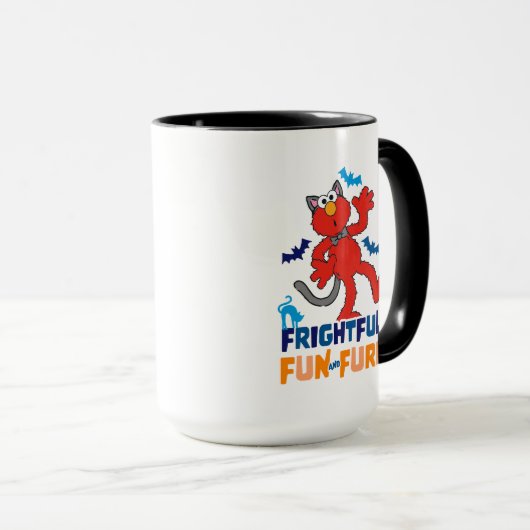 Elmo | Schrecklicher Spaß und Furcht Tasse (VorderseiteRechts)