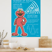 Elmo - Science of Sound Poster (Küche)