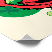 Elmo | Shamrock 'N' Roll Poster (Ecke)