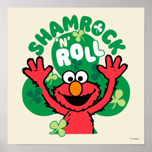 Elmo | Shamrock 'N' Roll Poster (Vorne)
