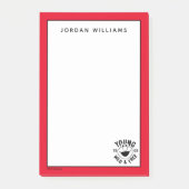 Elmo Skate Logo - Young, Wild & Free 1969 Post-it Klebezettel (Vorderseite)