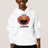 Elmo Smiling Face Hoodie (Vorderseite)