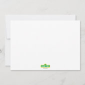 Elmo Smiling Face Karte (Rückseite)