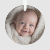 Elmo Smiling Face Ornament (Rückseite)