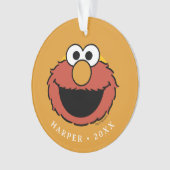 Elmo Smiling Face Ornament (Vorderseite)