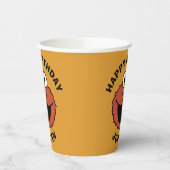 Elmo Smiling Face Pappbecher (Links)