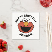 Elmo Smiling Face Serviette (Beispiel)