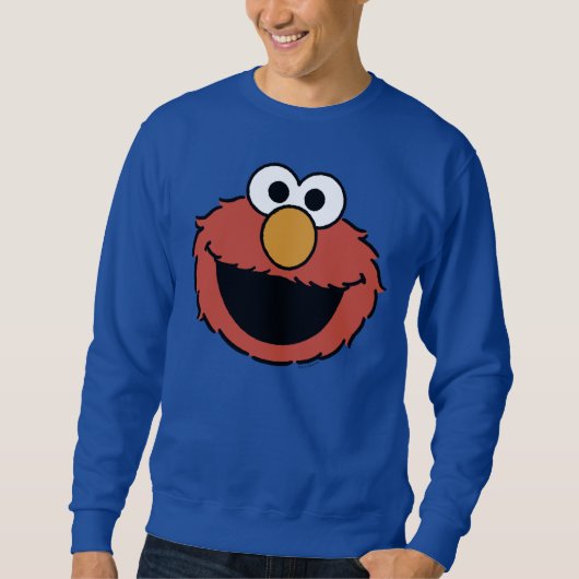Elmo Smiling Face Sweatshirt (Vorderseite)