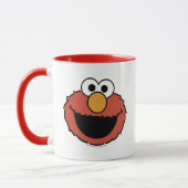 Elmo Smiling Face Tasse (Links)