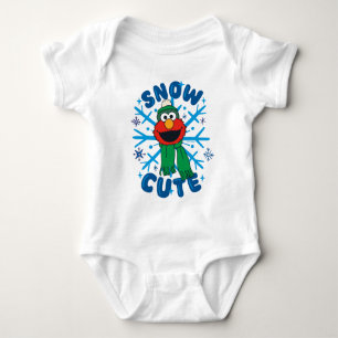 Elmo Snow Niedlich Baby Strampler