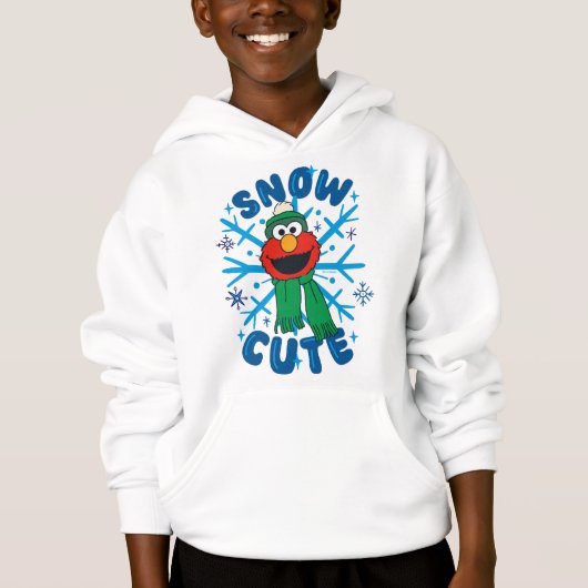 Elmo Snow Niedlich Hoodie (Vorderseite)