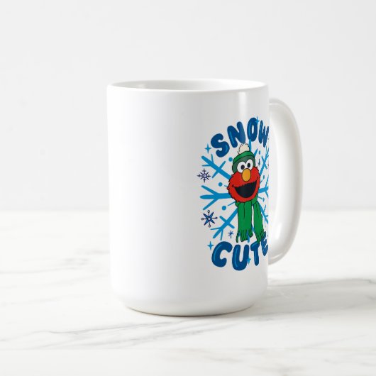 Elmo Snow Niedlich Kaffeetasse (VorderseiteRechts)