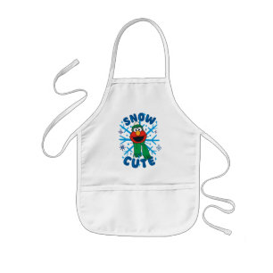 Elmo Snow Niedlich Kinderschürze
