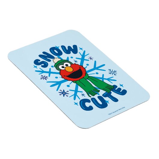 Elmo Snow Niedlich Magnet (Rechte Seite)