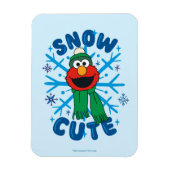 Elmo Snow Niedlich Magnet (Vertikal)