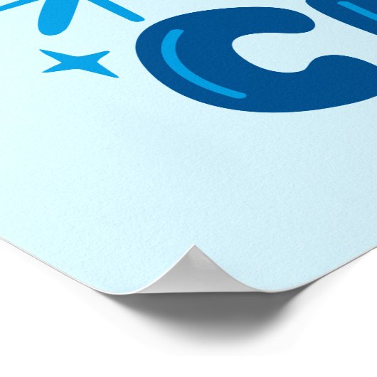 Elmo Snow Niedlich Poster (Ecke)