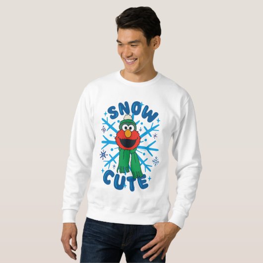 Elmo Snow Niedlich Sweatshirt (Vorne ganz)