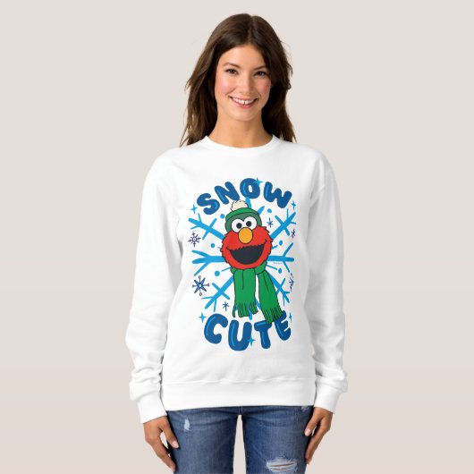 Elmo Snow Niedlich Sweatshirt (Vorne ganz)