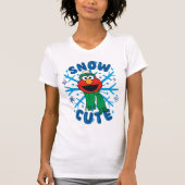 Elmo Snow Niedlich T-Shirt (Vorderseite)