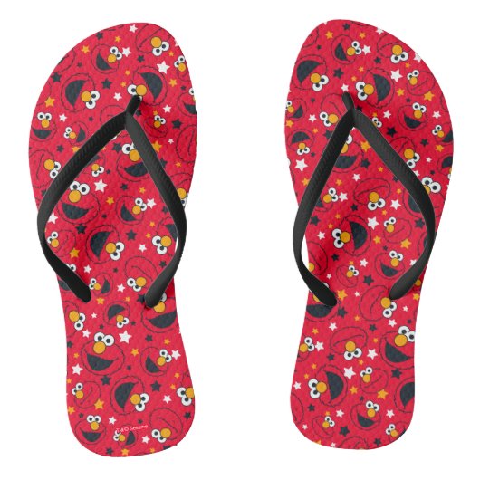 Elmo | So Albern Star Pattern Badesandalen (Fußbett)