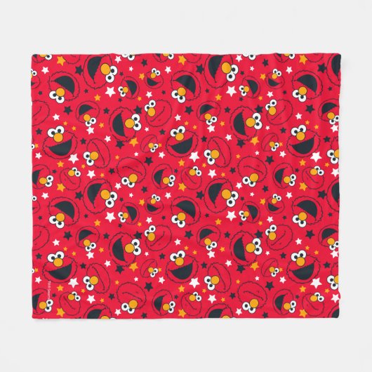 Elmo | So Albern Star Pattern Fleecedecke (Vorderseite (Horizontal))