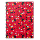 Elmo | So Albern Star Pattern | Name hinzufügen Notizblock (Vorderseite)