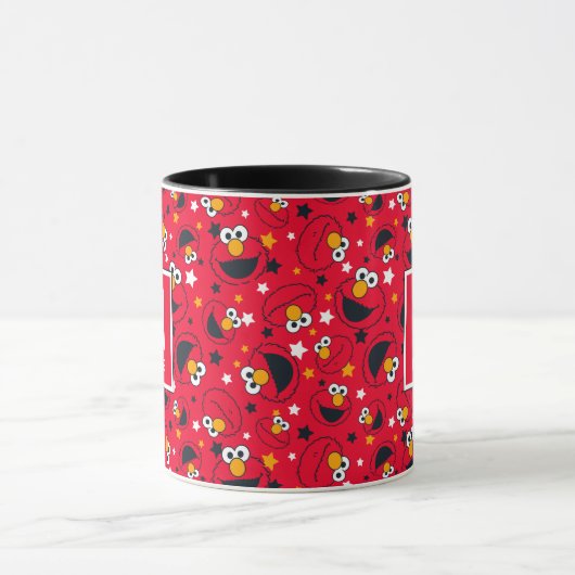 Elmo | So Albern Star Pattername & Monogram Tasse (Zentrum)