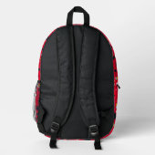 Elmo | So Silly Sternmuster Bedruckter Rucksack (Rückseite)